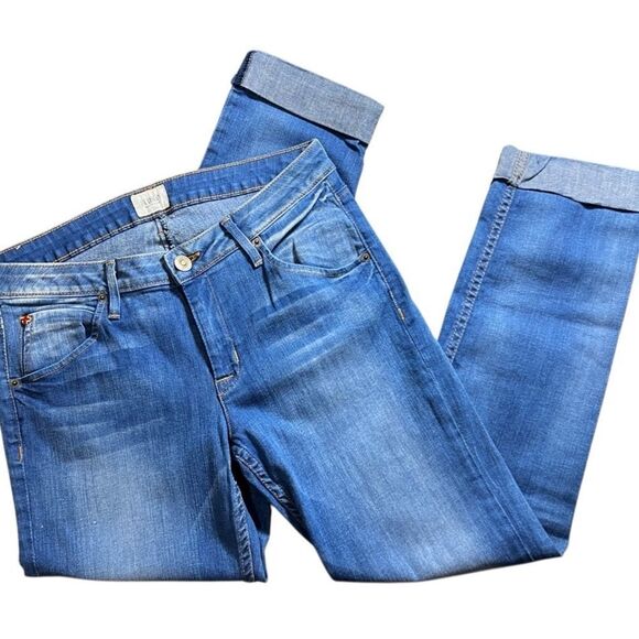 Hudson Jeans Denim - Hudson Bacara Crop Straight Cuffed Jean Size 29